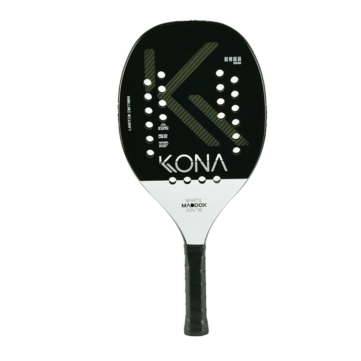 Kona MADDOX BLACK AND WHITE 2024 Beach Tennis Racket