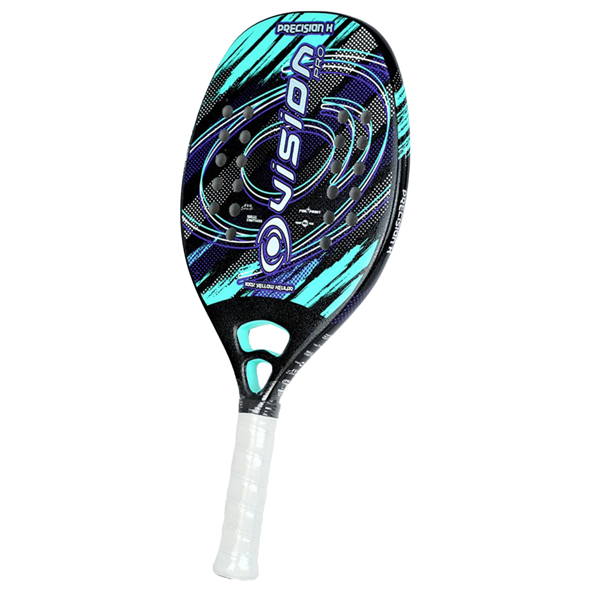 Vision Beach Tennis Precision K 2024 + Glipper Treatment Beach Tennis Racket
