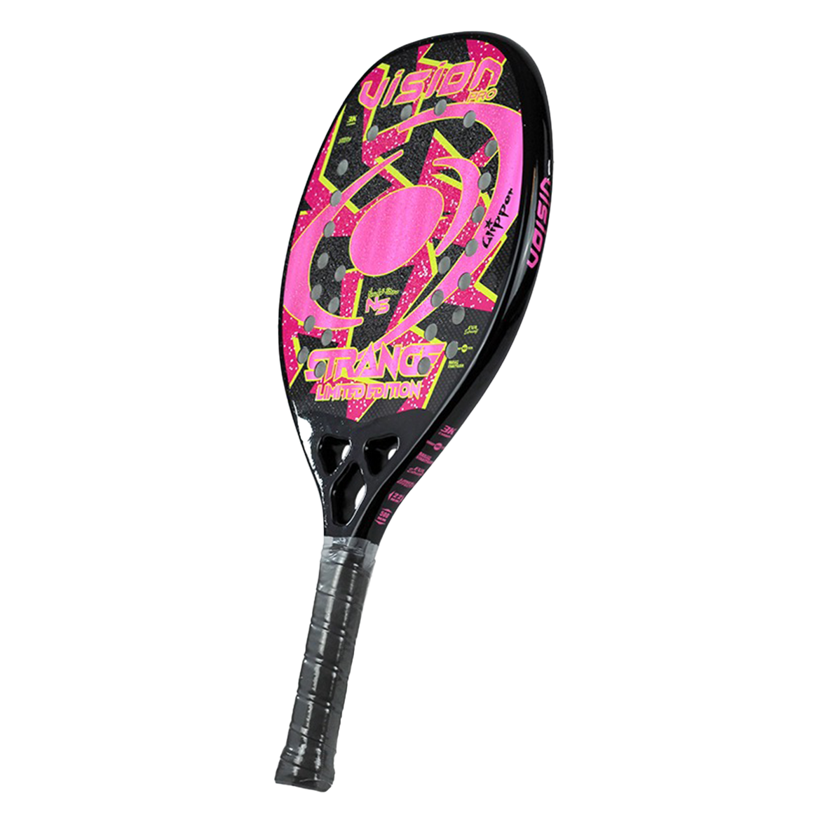 Vision Beach Tennis Strange 2024 + Glipper Treatment Beach Tennis Racket