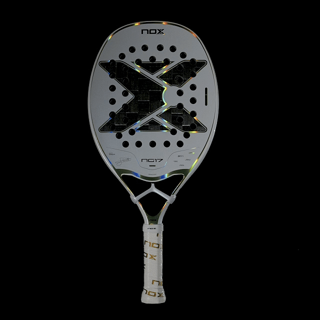 360 view of the NG17 2026 Nox Beach Tennis Racket