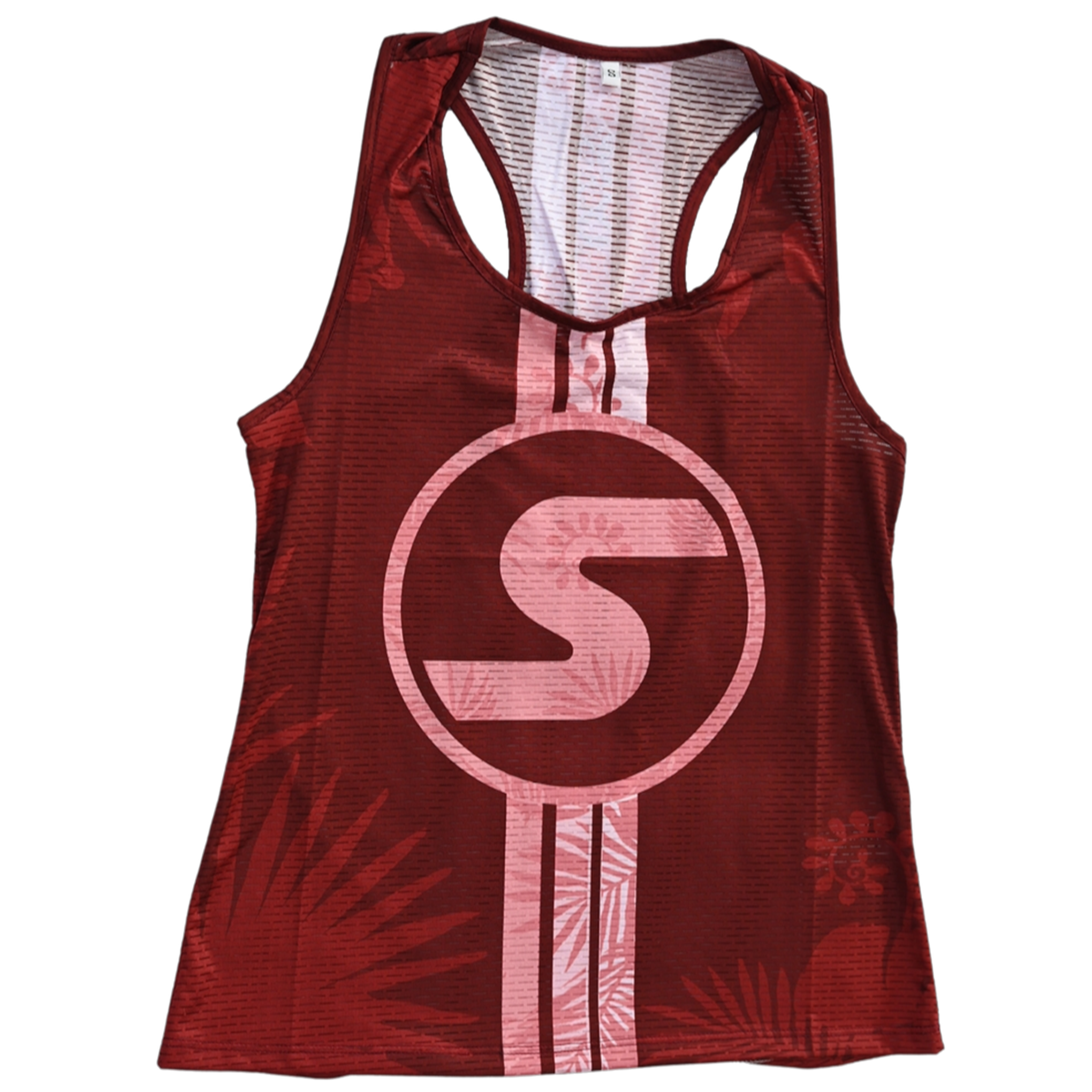 SXY BRAND Women's SXY NKD Competition Tank in Red Wine