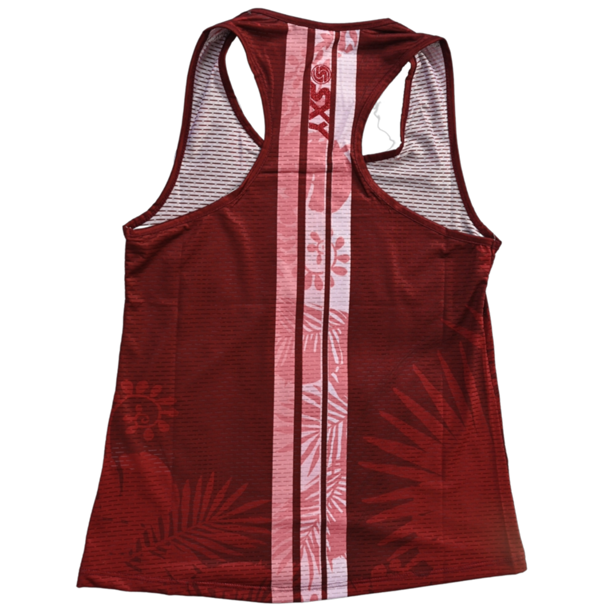 SXY BRAND Women's SXY NKD Competition Tank in Red Wine