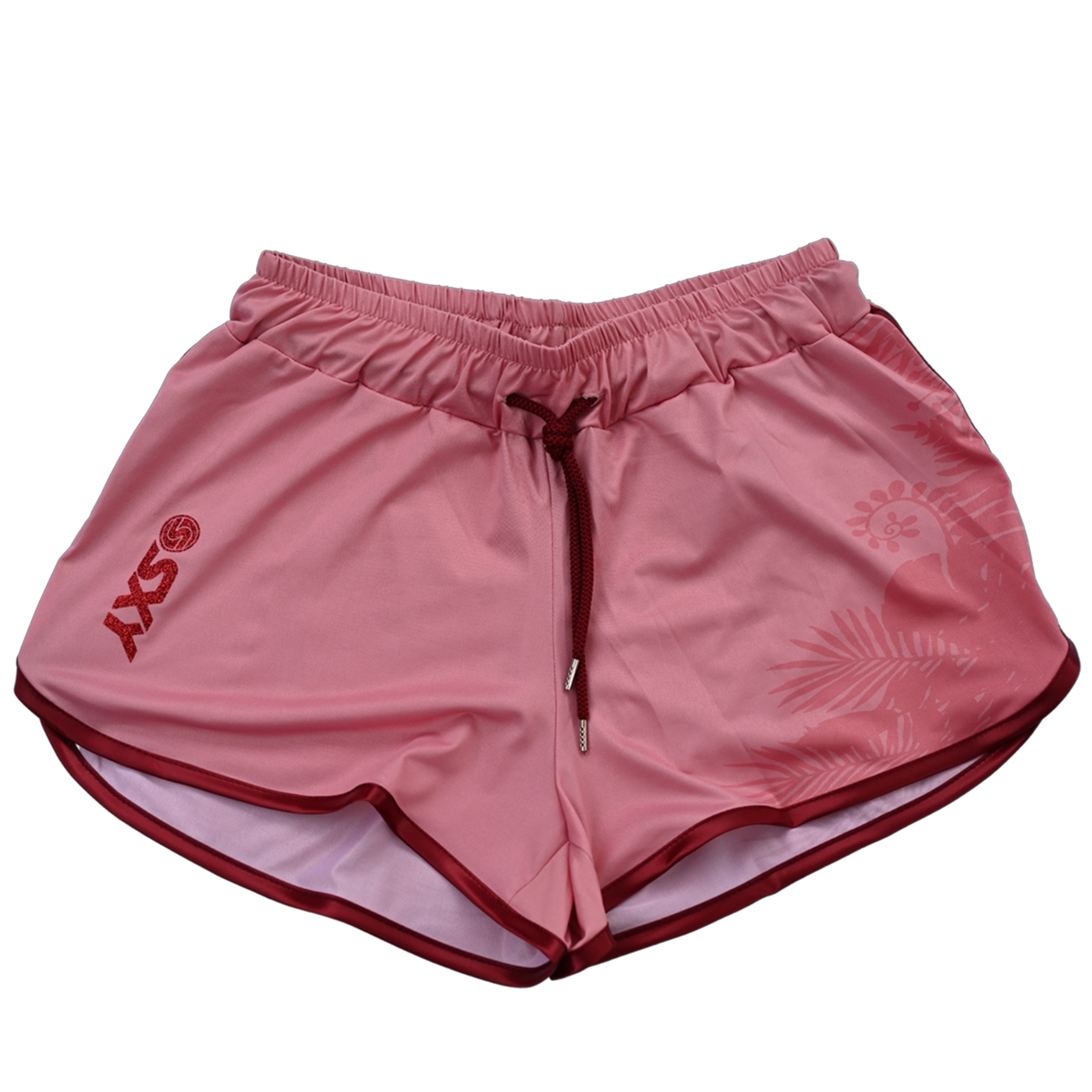 SXY BRAND Women's SXY NKD Competition Short in Red Wine