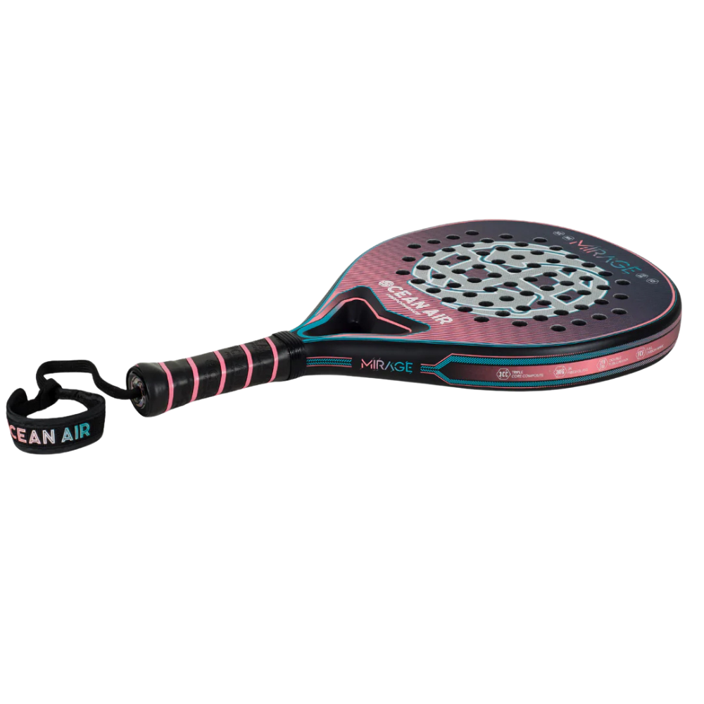 OceanAir 2025 Padel Mirage carbon surface texture detail
