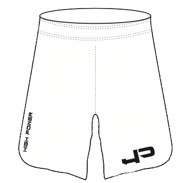 HP Classic Beach Tennis White Shorts