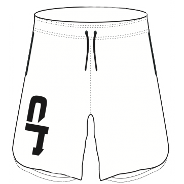 HP Classic Beach Tennis White Shorts