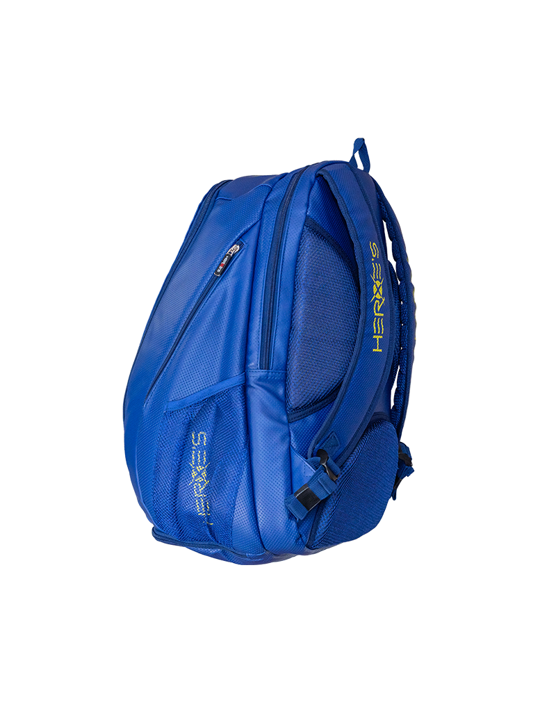 Heroes Gravity Blue Beach Tennis Backpack Straps