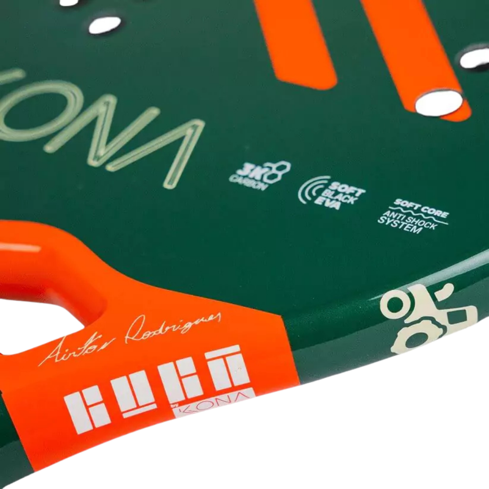Kona TRAKTOR Orange Airton Rodrigues 2025 Beach Tennis Racket