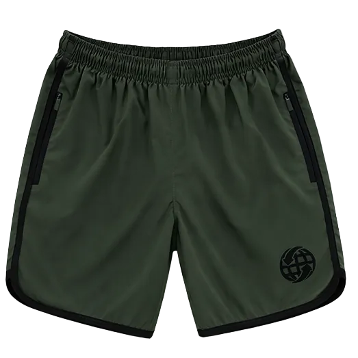 Ocean Air Men's Solid Beach Tennis Shorts