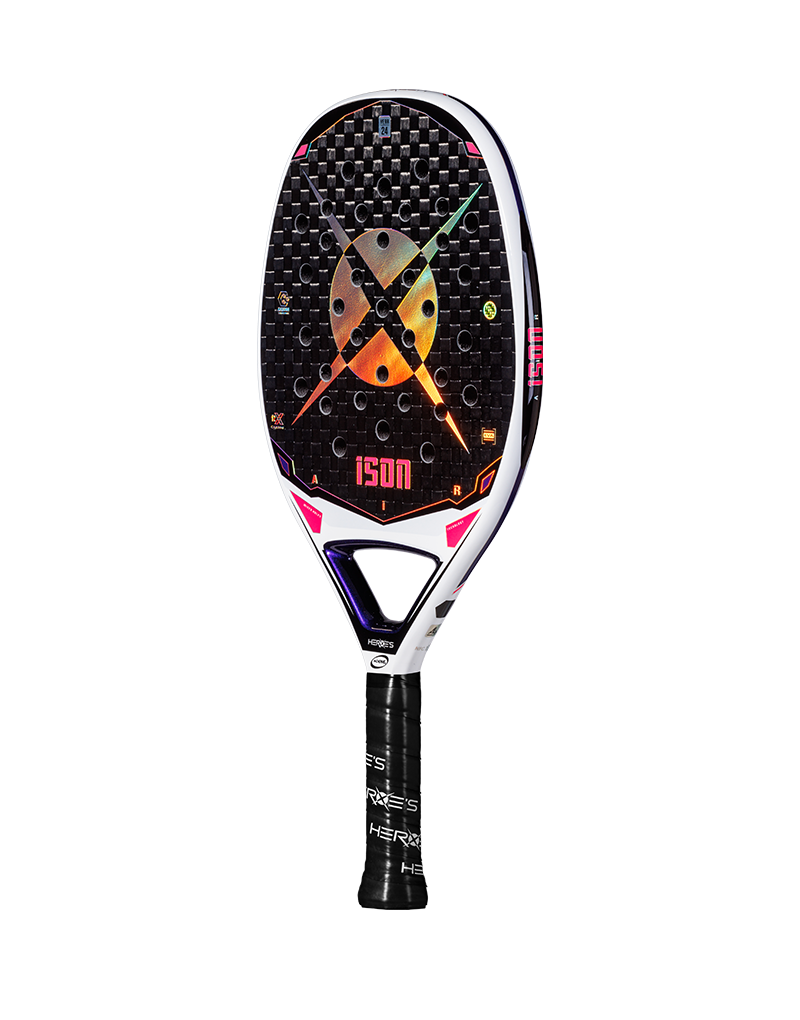 Heroes ISON 2024 Beach Tennis Racket Side