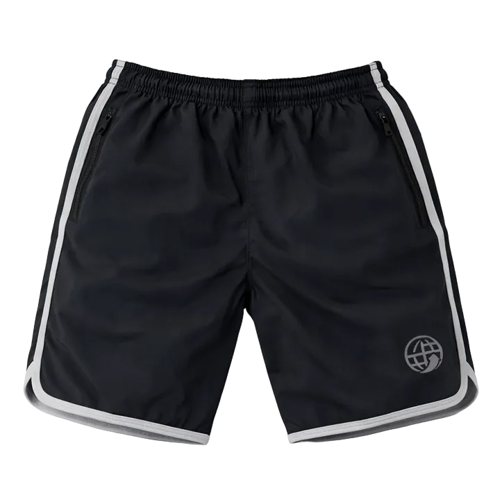 Ocean Air Men's Solid Beach Tennis Shorts