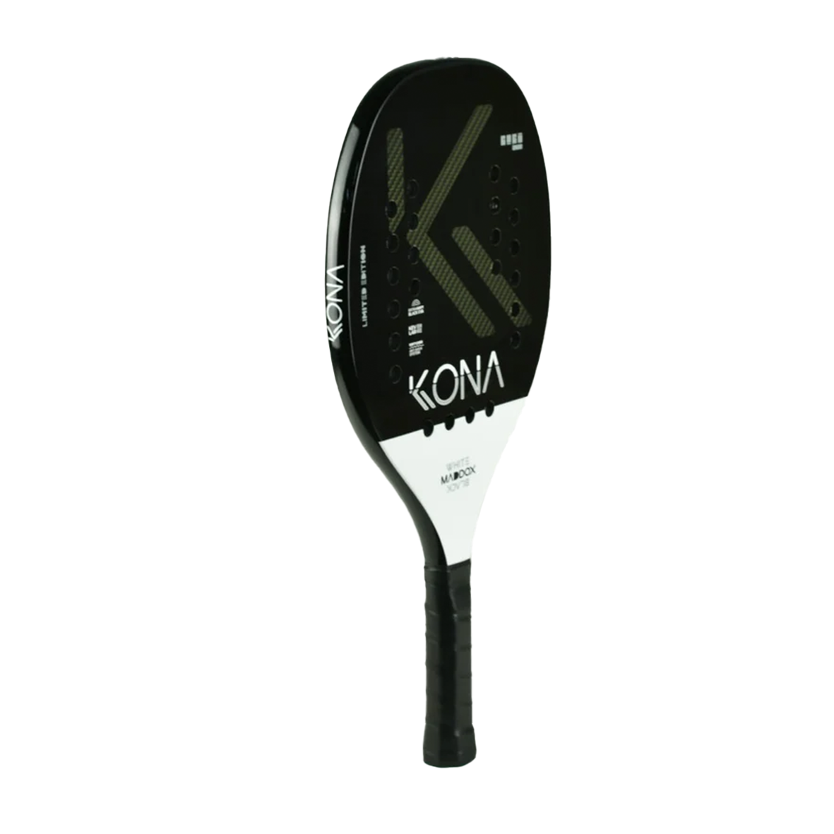 Kona MADDOX BLACK AND WHITE 2024 Beach Tennis Racket