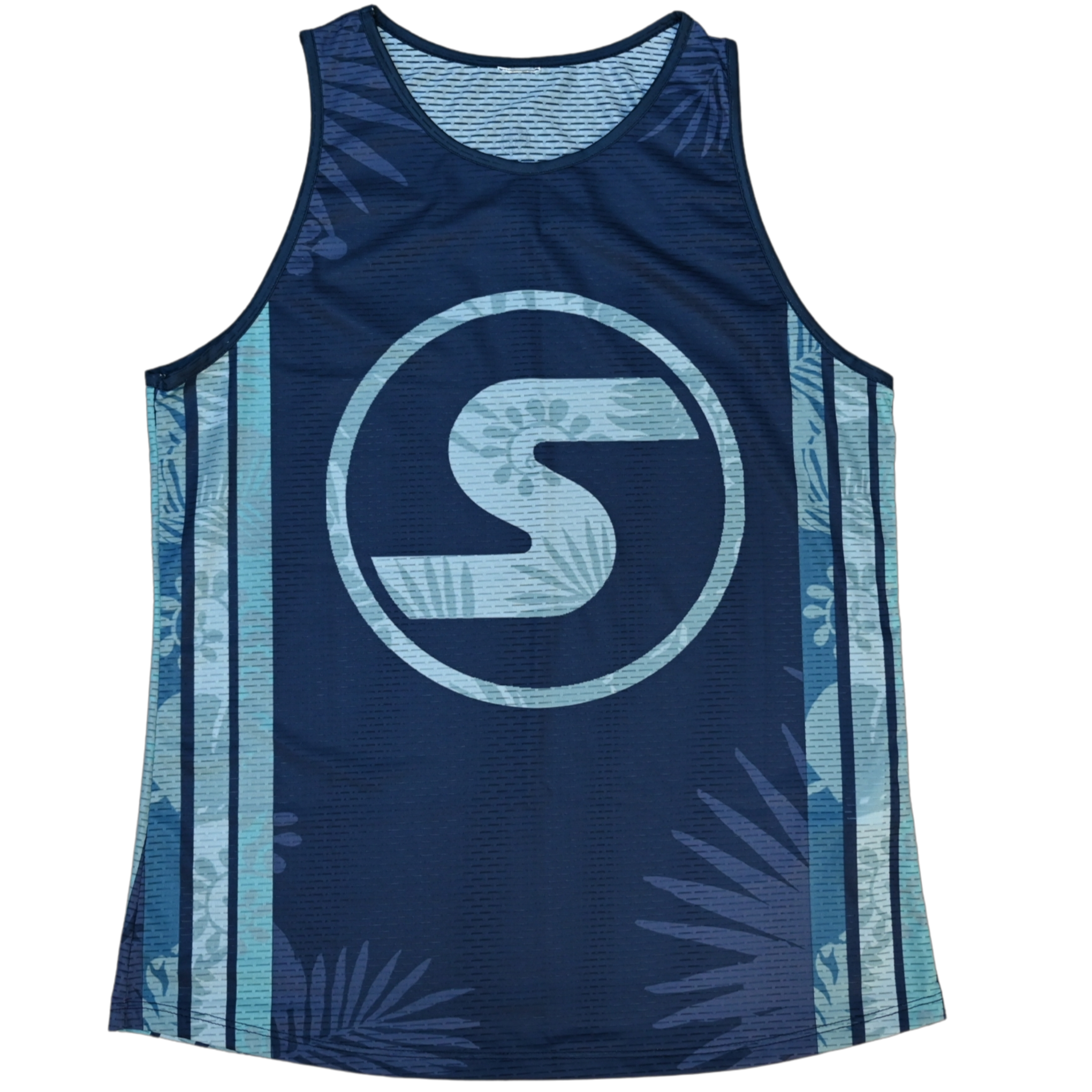 SXY BRAND Men's SXY NKD Competition Tank in Blue Bliss