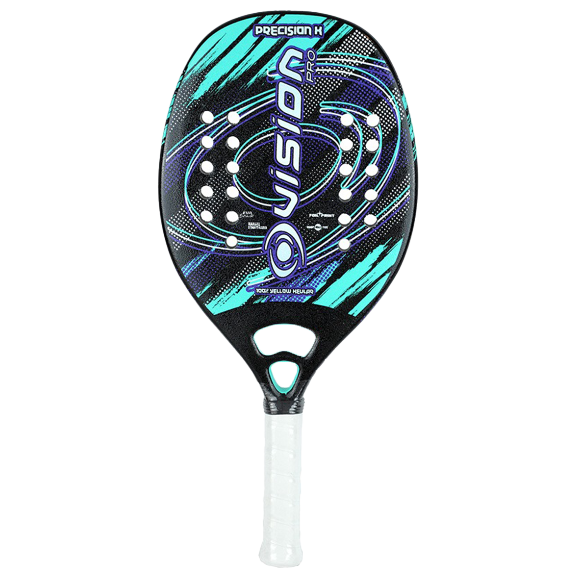 Vision Beach Tennis Precision K 2024 + Glipper Treatment Beach Tennis Racket
