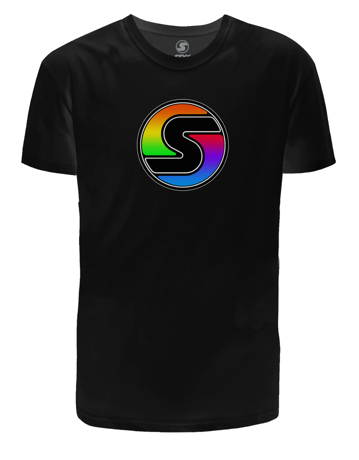SXY BRAND WOMEN'S RAINBOW LOGO TEE