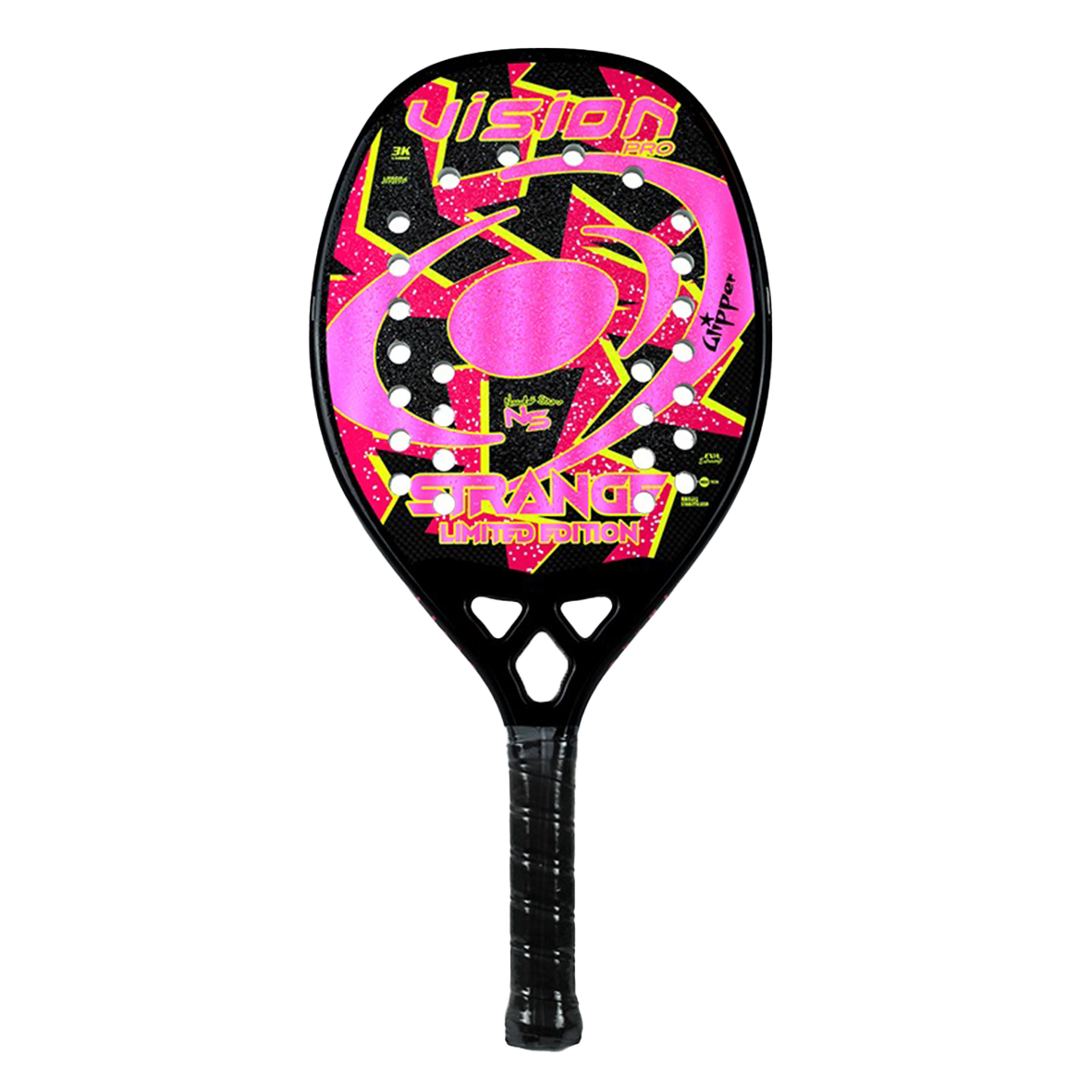 Vision Beach Tennis Strange 2024 + Glipper Treatment Beach Tennis Racket