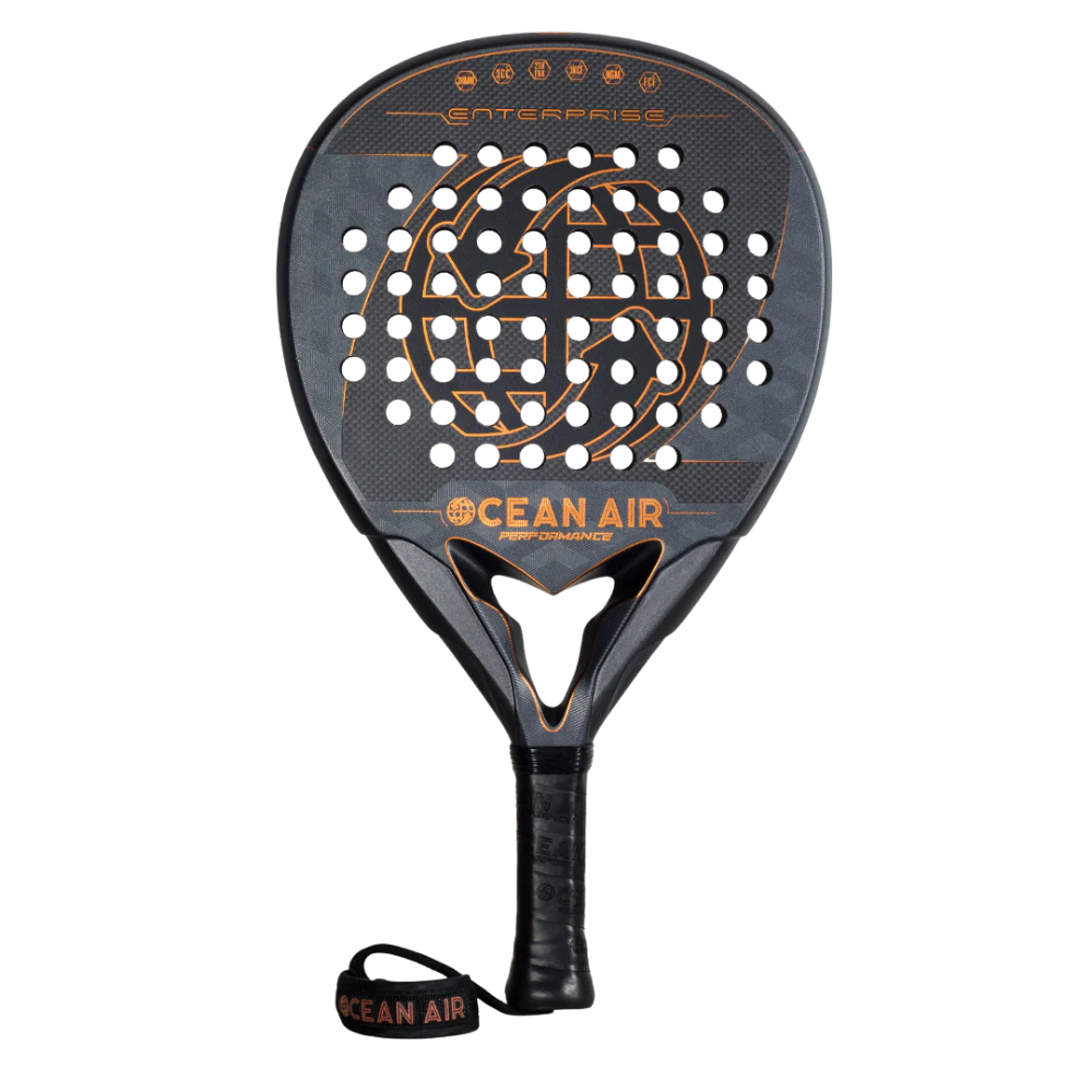 OceanAir Enterprise 2025 padel racket front view