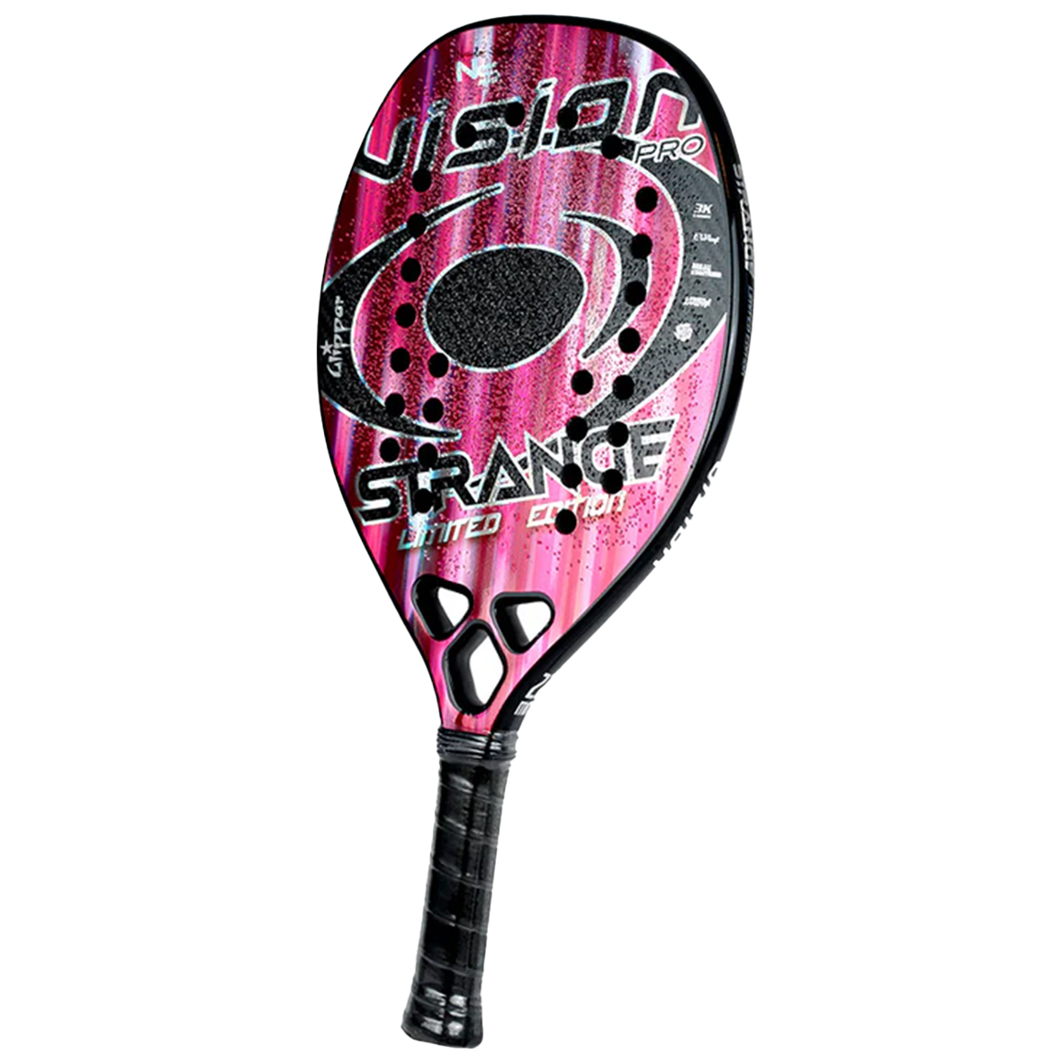 Vision Beach Tennis Strange Limited Edition 2023 Beach Tennis Racket + Glipper Treatment Beach Tennis Racket