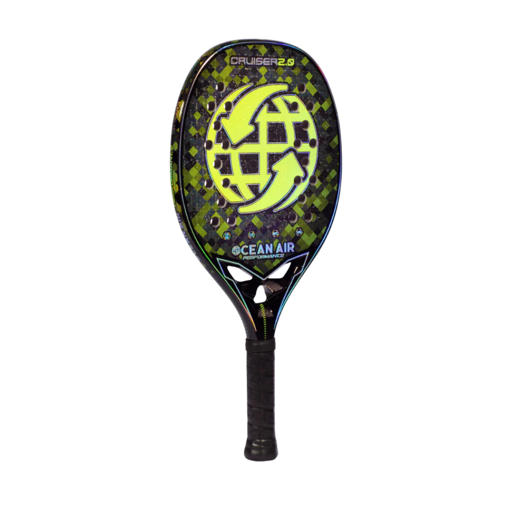 Side profile of Ocean Air Cruiser 2.0 2026 beach tennis racket