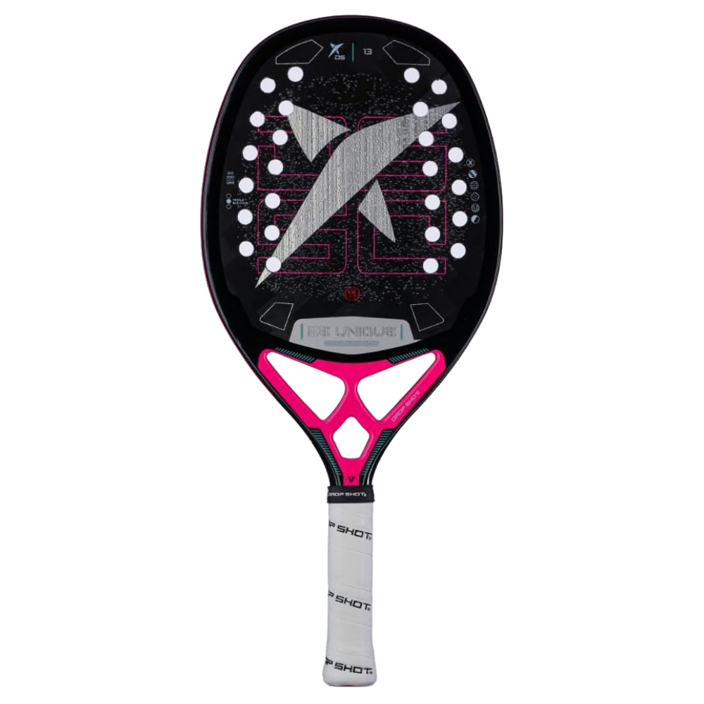 Drop Shot Conqueror 13 Tech 2025 Beach Tennis Racket 24K Carbon Beach Tennis Depot