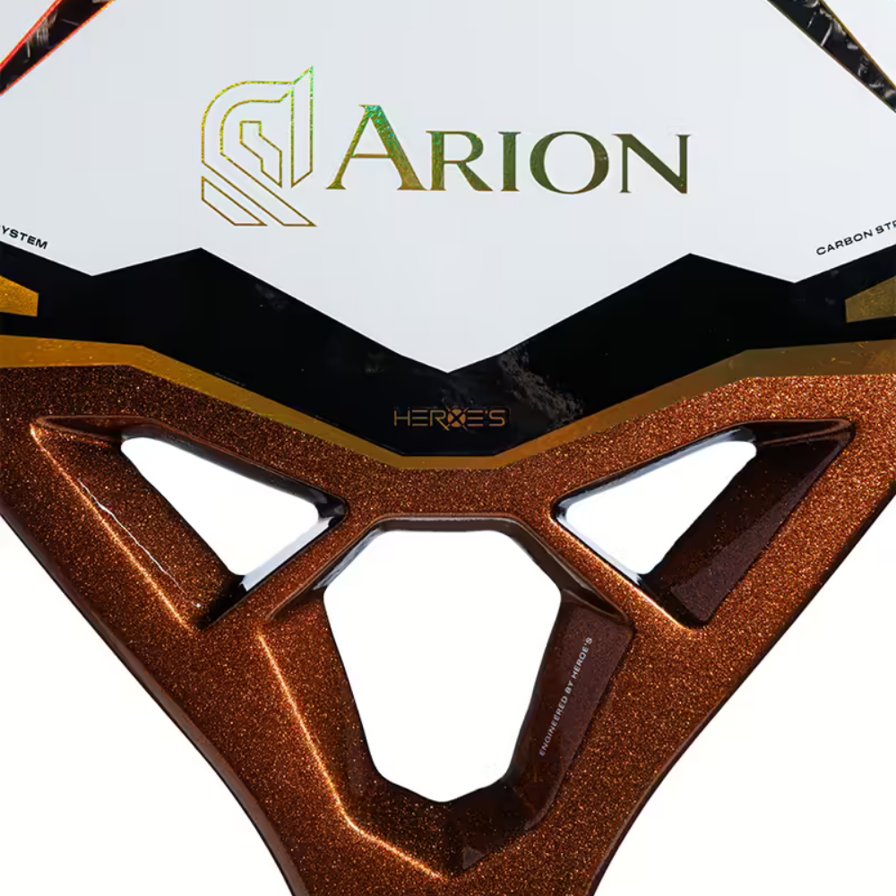 Andre Baran Signature in Heroes Arion Racket
