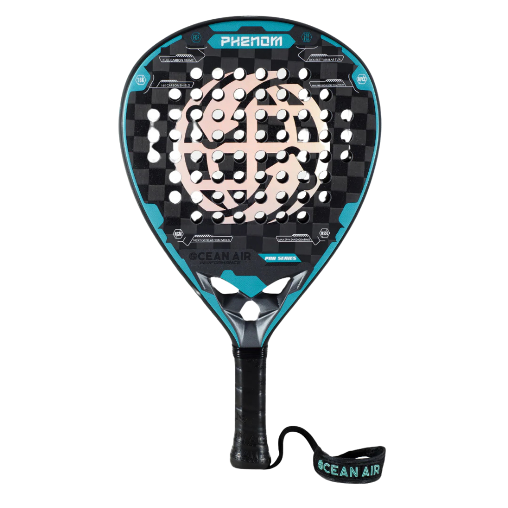 OceanAir 2025 Padel Phenom racket front view