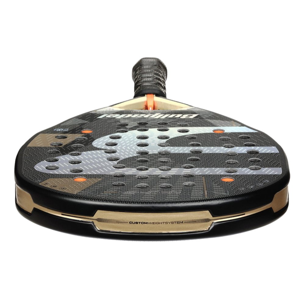 Bullpadel Neuron 02 padel racket front view for advanced players