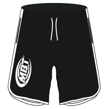 MBT Classic Beach Tennis Black Shorts
