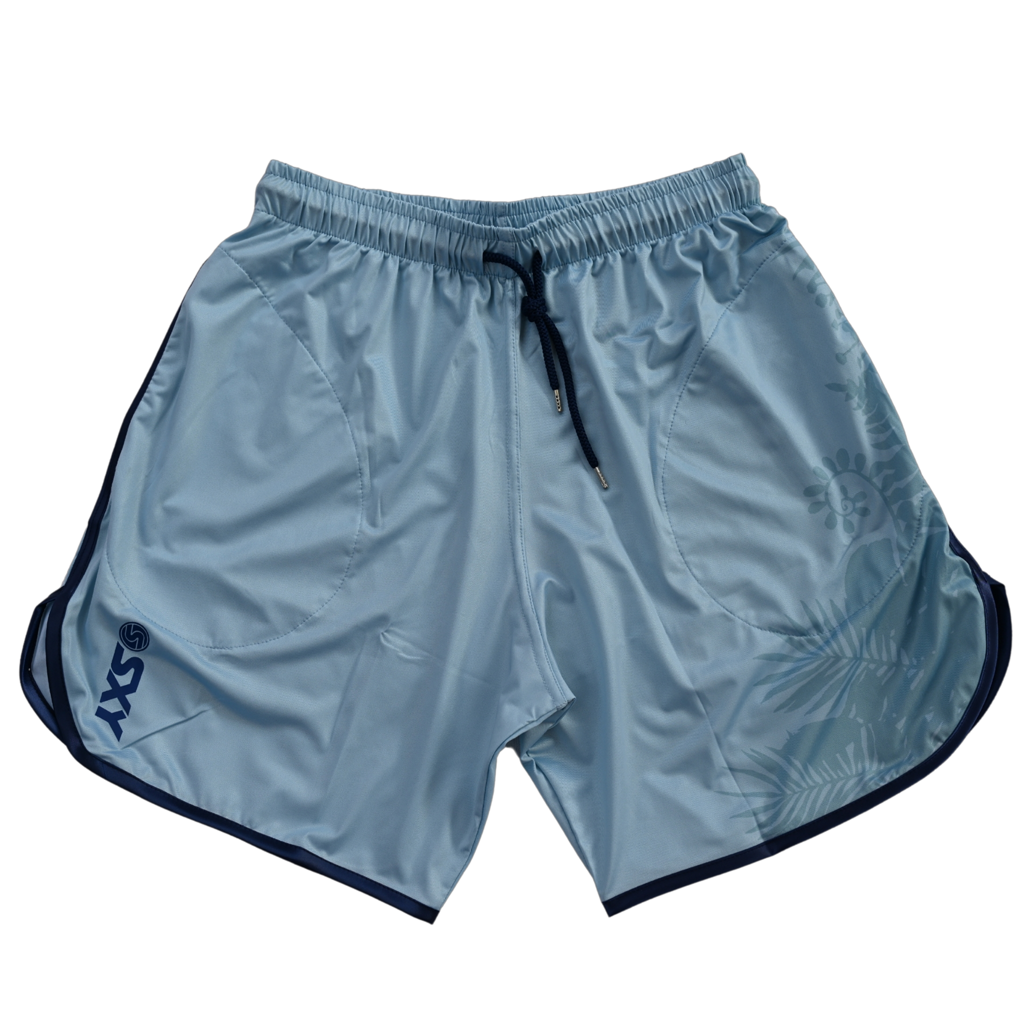 SXY BRAND Men's SXY NKD Competition Short in Blue Bliss